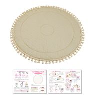 【保育士が監修】 サニーマット 洗える ベビー マット グレージュ 【kw0286-0043-3】