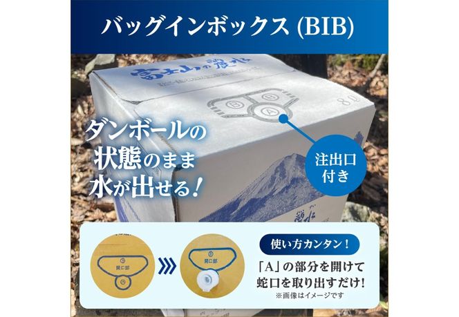 富士山の麗水　８L×２箱 富士山 天然水 富士山の麗水 水 ミネラルウォーター 防災 備蓄 ストック 保存 防災グッズ 山梨 富士吉田