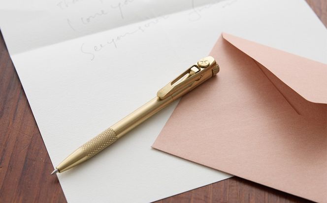 真鍮製 ボールペン ラップタイプ 【BOP-003】  [No.1158-03]