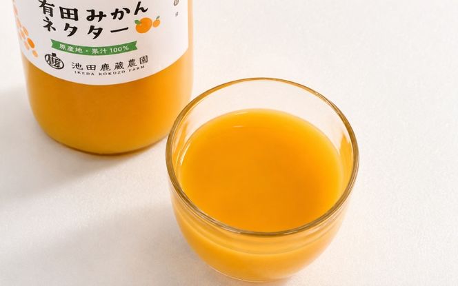 みかん ネクター 100％ ジュース / 温州みかん 有田みかん 果汁 無添加 柑橘 和歌山 15000円 720ml ※北海道・沖縄・離島への配送不可 //drink【ikd100-to720-4】