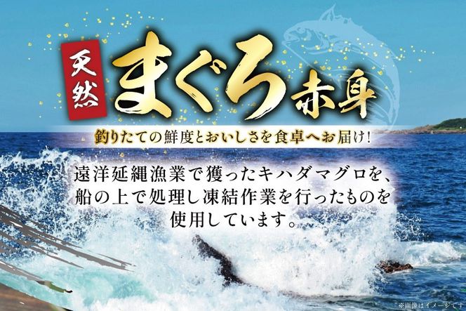 マグロ 天然 まぐろ 赤身 サク 4袋 計1.2kg [大長増田商店 静岡県 吉田町 22424243] 鮪 魚 魚介 刺し身 刺身 さしみ お刺身用 柵 ブロック キハダ 業務用