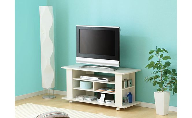 テレビ台 AVボードオープンタイプ OAB-100 オフホワイト テレビ台 ローボード おしゃれ キャスター アイリスオーヤマ TV台 AVボード 北欧 テレビボード TVボード 新生活 一人暮らし シンプル かわいい オープンテレビ台 ローテレビ台 収納 