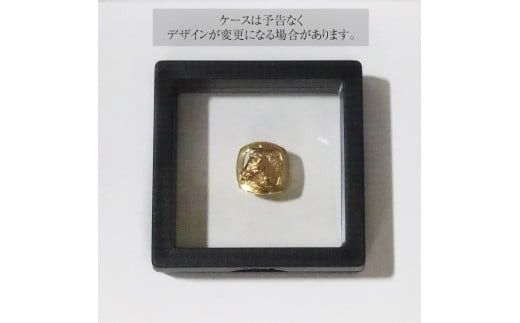 純金　K24　24金　フレーム付馬　BQ-137