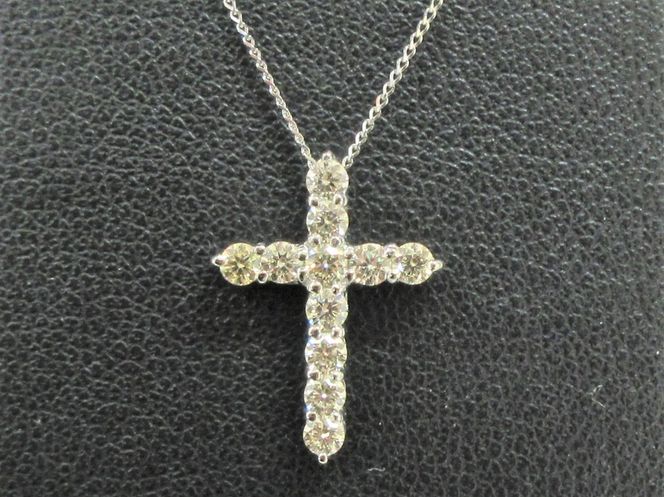 Pt950 0.50ctH&Cクロスペンダント SWCB015-pt