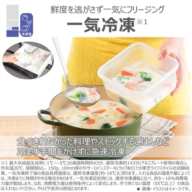 東芝 冷蔵庫 【標準設置費込み】 411L 5ドア 右開き 冷凍冷蔵庫 GR-Y41GXK(EW) 141305_KV198