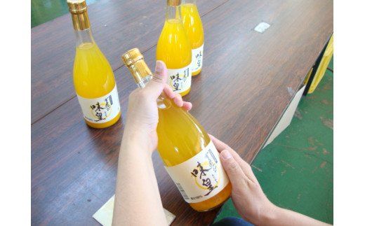  有田みかんの味皇（あじおう）720ml×3本/みかん みかんジュース 有田みかん 【kjk100-a-720x3】