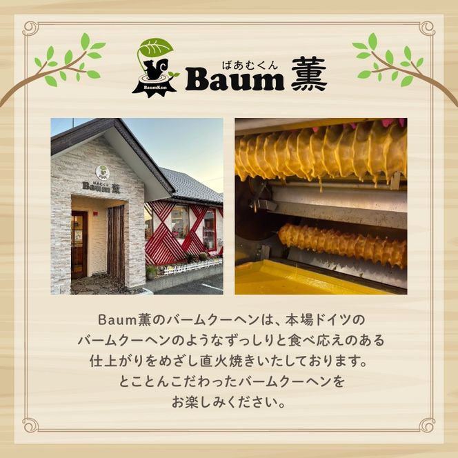 【3か月定期便】 バームクーヘン Baum薫 ハード チョコ バナナ プレミアム 日本ギフト大賞 2023 受賞 ばあむくん ギフト スイーツ 焼き菓子 洋菓子 お菓子 プレゼント 贈り物 静岡県 藤枝市 ふるさと人気