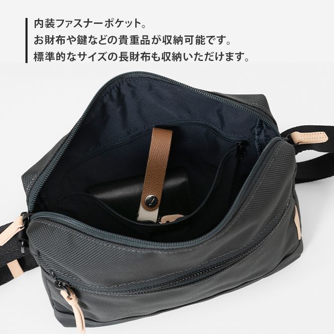 Stroll クロスボディバッグ_No.8860277(01ブラック) 横型ショルダーバッグ 日本製 かばん カバン 北海道 赤平市