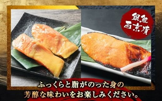 鮭の漬け魚 3種 6切れ 食べ比べ セット（味噌漬け・西京漬け・塩こうじ漬け）1025010 漬魚 味付き 簡単調理