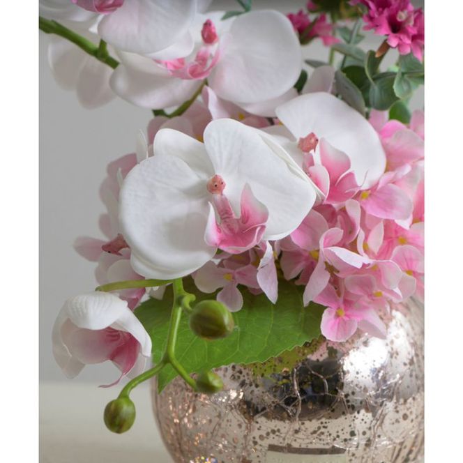 【母の日専用】アートフラワー エミリオ・ロバ　ファレノプシスリップピンクL26 母の日 ギフト 造花 プレゼント