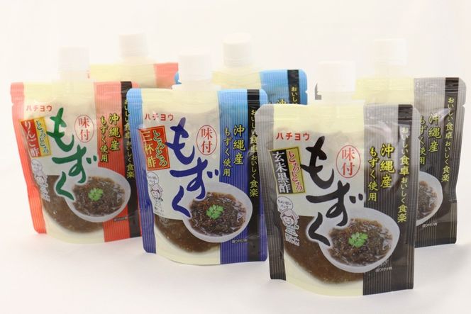 めかぶ 3種×各2p 舌鼓とろとろもずく 3種×2p 計12p [気仙沼市物産振興協会 宮城県 気仙沼市 20564705] 海藻 もずく 三杯酢 玄米黒酢 リンゴ酢 メカブ 芽株