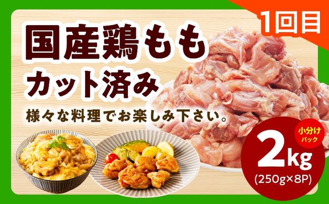 mrzZ107 【定期便】家計応援 定期便4万円コース【小分け 家計応援 鶏肉 豚肉 牛肉 カット済み 切り落とし 簡単調理】