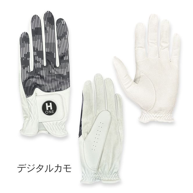 ゴルフ用手袋（メンズ左手用）H-ONE Graphic (エイチ-ワン グラフィック) ゴルフグローブ ゴルフ用 メンズ 手袋 ハシセン UVカット 