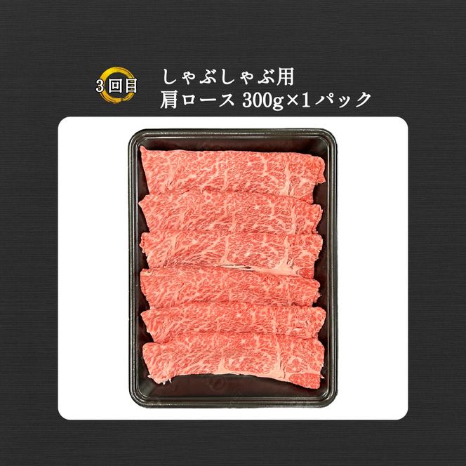 【定期便 全3回】宮崎県西ノ原牧場・なかにしプレミアム和牛バラエティ定期便（牛肉 黒毛和牛 すき焼き しゃぶしゃぶ モモ 定期便 A4 A5）