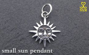 small sun pendant