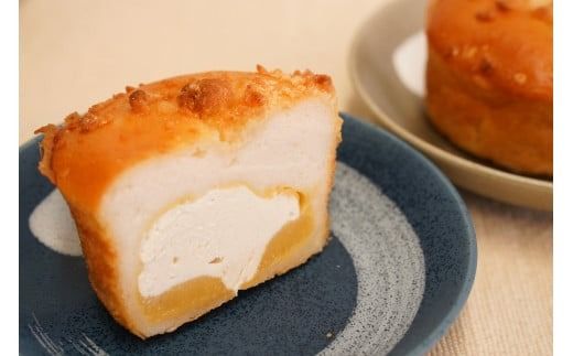 グルテンフリー 米粉クリームパン 6個（3種類×2個） H083-025