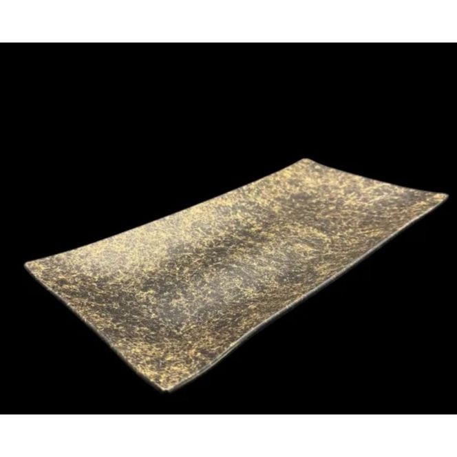 波レクタングルプレート  乱糸（マット仕上げ）漆黒［NF105］ 303446_CU90048VC05