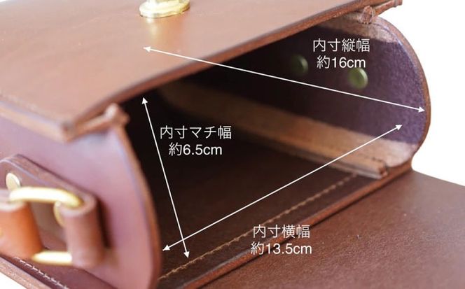 ClassicSeries ひねり金具 の ショルダー バッグ 糸島市 / LADIES＆GENTLEMEN [ADK044] レザー 革 革製品 鞄 カバン バッグ バック レディース