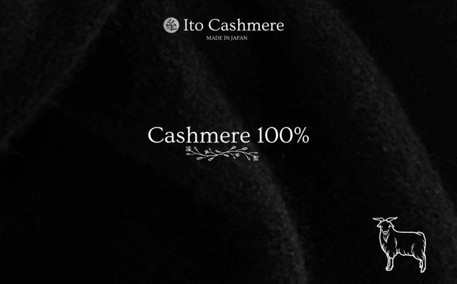 G3595 100％ピュアカシミヤ・マフラー ブラック フリンジ無し【高級 カシミア おしゃれ ファッション 防寒 かしみあ】