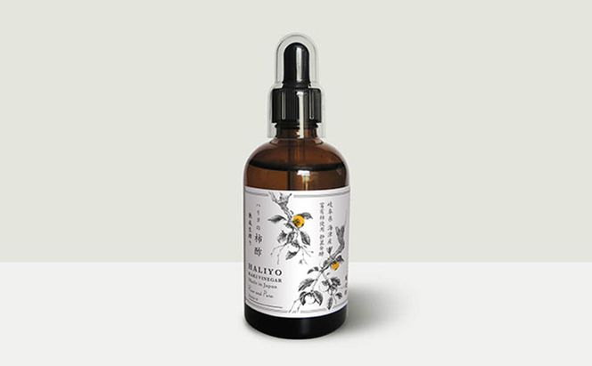 ハリヨの柿酢　生搾り＆洋酒樽熟成酢 調味料 