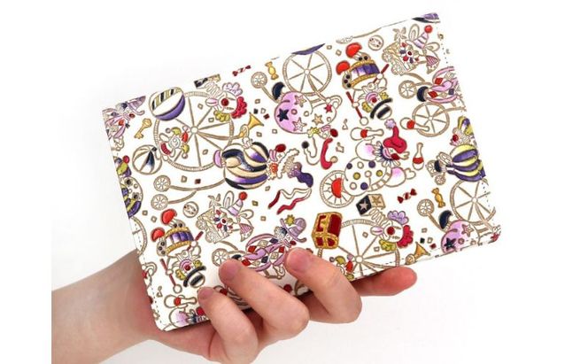 【文庫屋大関】パーソナルホルダー　ピエロ＜ソワレ＞【皮革工芸品】 民芸品 雑貨 日用品 文房具 革小物 革製品 ファイル ケース 