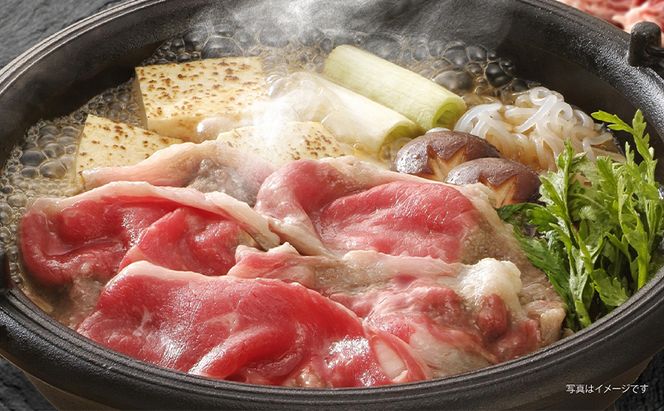 備中牛 ローススライス 600g 岡山県産 黒毛 和牛 肉 お肉 牛肉 牛