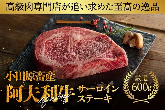 186-2452　神奈川県産和牛 阿夫利牛のステーキ 600g【 牛肉 和牛 神奈川県 小田原市 】