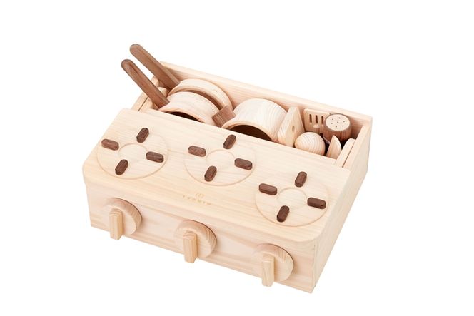 IKONIH ミニキッチン ｜ おもちゃ 子供 こども オモチャ 玩具 プレゼント お祝い 木 出産祝い 安全 オーガニックトイ ファーストトイ ままごど おままごと キッチン アイコニー