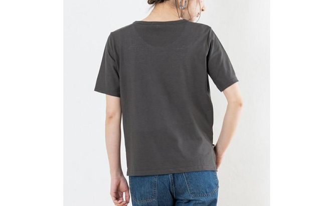 レディースカットソー 半袖 モカチャコール L 312011_CS002VC07