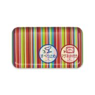 TATSU-CRAFT マグネットトレー SS 21.5cm ミラノストライプ CP キャンディピンク すべり止め付き ［Tk1063］ 303446_DA90804