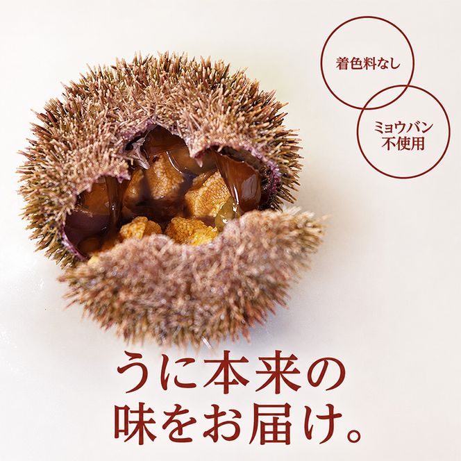 北海道 礼文島産 採れたて ミョウバン不使用 エゾバフンウニ 折詰 200g×1箱［株式会社やまじょう］【 うに ウニ 雲丹 生うに 折うに バフンウニ 海鮮 うに丼 濃厚 甘み 贈答 ギフト 】
