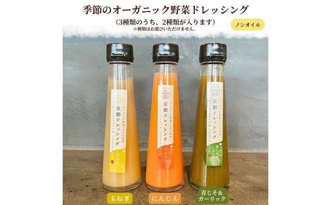 季節のオーガニック野菜ドレッシング2本セット　BR00076