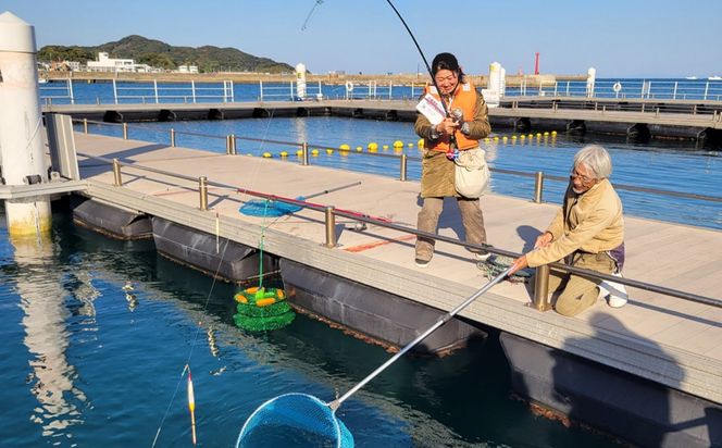 海洋体験施設うみんぐ大島 釣教室体験1名様分【(株)むなかた大島】_HA2028 体験 チケット 福岡県宗像市 宗像市 福岡 宗像