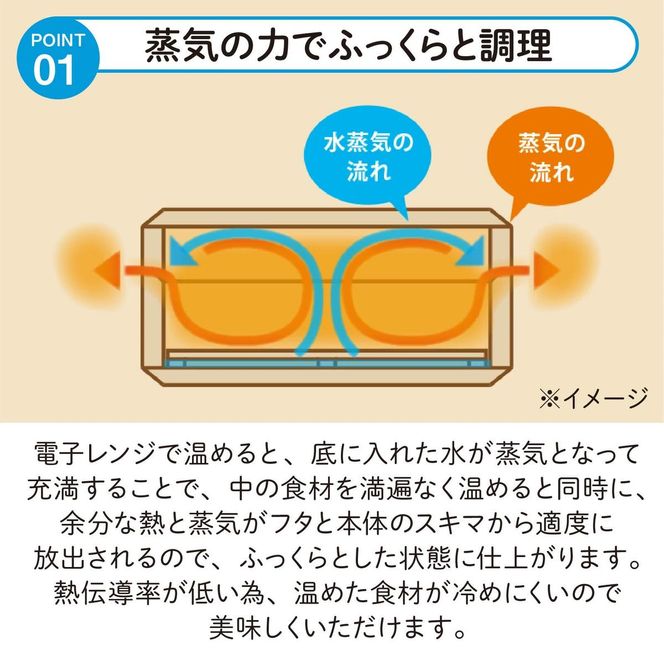 Kirisai 桐のレンジでむし鉢　024MC04N.／蒸し料理 コンパクト むし鉢 レンジ調理 調湿性 キッチン用品 省スペース 送料無料