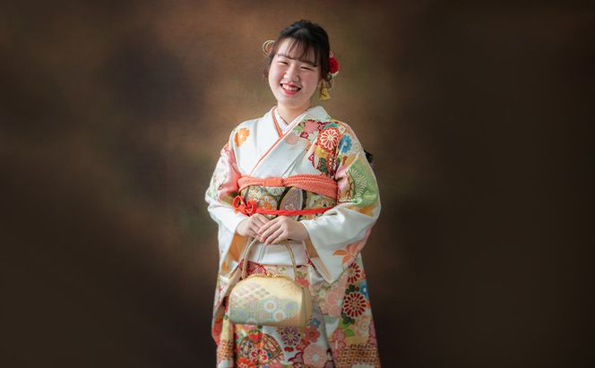 十日町友禅ブランド振袖 着物 和装 女性
