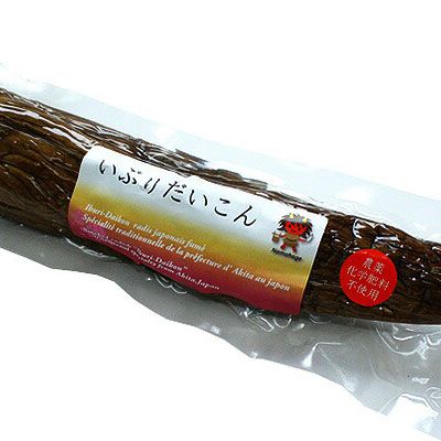 あきたの味わい いぶりがっこせんべいとだいこんセット