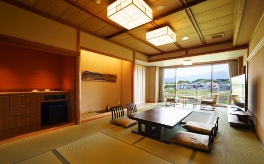 東京発　北陸新幹線はくたか号グランクラスペア往復チケットと金太郎温泉光風閣「峰の界」スイートルームペア朝夕食付宿泊券セット ｜ 旅行 宿泊券 富山 宿泊 ホテル 観光 北陸 新幹線 北陸新幹線 電車 温泉 富山県　※北海道・沖縄・離島への配送不可