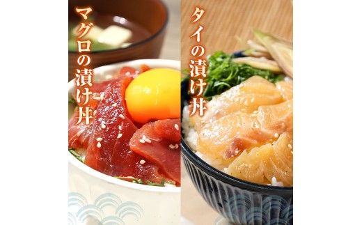 高知 海鮮漬け丼の素（7種×各1P）セット 鯛 鮪 鰤 カンパチ サバ 鰹たたき イカ いか 天然 漬け 丼 素 海鮮 醤油漬け 小分けパック 手巻き寿司【企業組合　宇佐もん工房】 [BQAB022]
