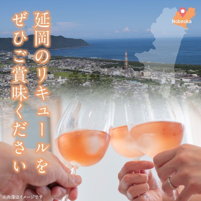 贅沢なリキュール　桃酒・栗酒  ２本セット N076-YA971