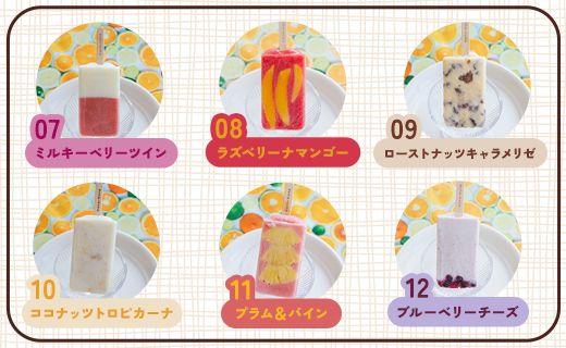 アイス 【６回定期便】手作りアイスキャンデー 12本セット Wys-0032