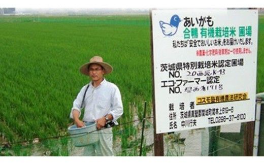 愛がも米 「 コシヒカリ 」 2kg ( 精米 ) 米 コメ こめ こしひかり 令和7年産 除草剤不使用 農薬不使用 化学肥料不使用 [AI001ci]