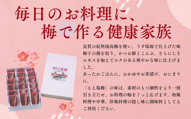 紀州南高梅　ええ塩梅　梅肉仕立てパック入 ×　18袋（25g/1袋）なかやまさんちの梅干　うめ　ウメ【nky016】