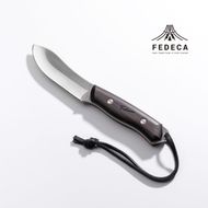 【FEDECA】ブッシュクラフトナイフ名栗黒檀 001231