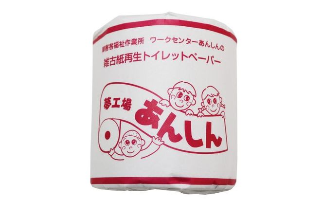 【全4回】ダブルトイレットペーパー定期便「WC」【障がい者支援の返礼品】（100個×計4回を3カ月に1回お届け） 雑貨 日用品 
