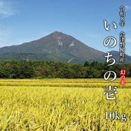 【令和8年産・新米】幻の米 いのちの壱 特別栽培米 10kg 【減農薬・減化学肥料】