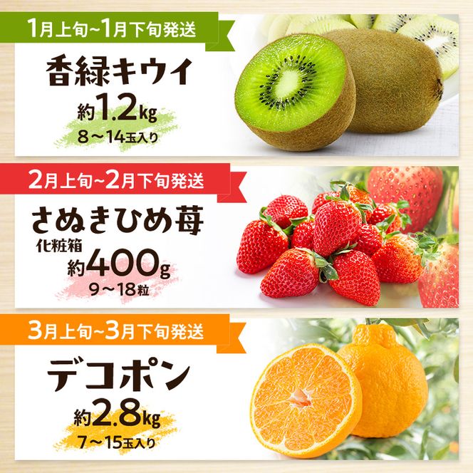 讃岐のフルーツ定期便（全10回）