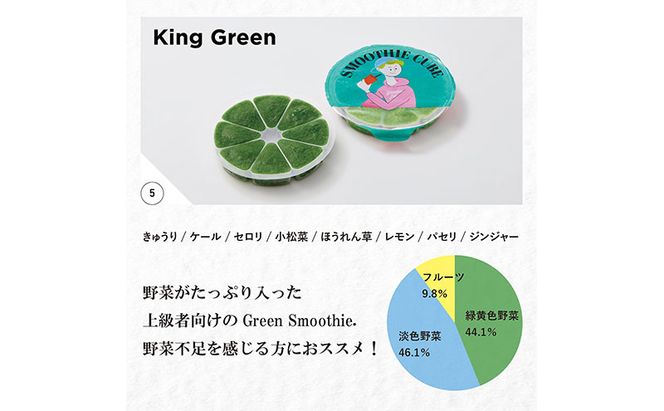 スムージーキューブ/10パックセット/GreenSet