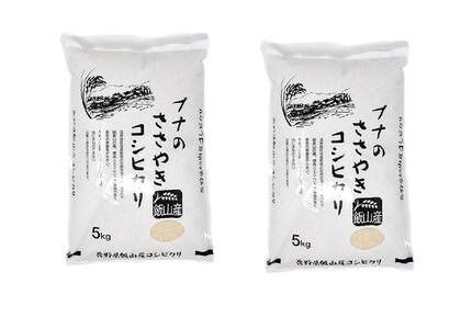 【令和6年産 新米予約】「ブナのささやきコシヒカリ」10kg (6-33)