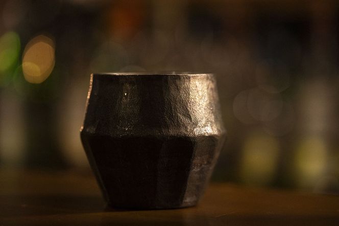 169-48-006　“ hikiZAN ”Premium Titanium Whisky Glass 2nd model【 ウイスキーグラス 茨城県 日立市 】