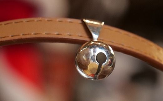 【 唯一無二のペットジュエリー 】 Chrin Chrin 受注生産 シルバー アクセサリー オリジナル ハンドメイド ファッション 装飾品 ペット 動物 お洒落 オシャレ シルバーアクセサリー 鈴 鈴型 首輪